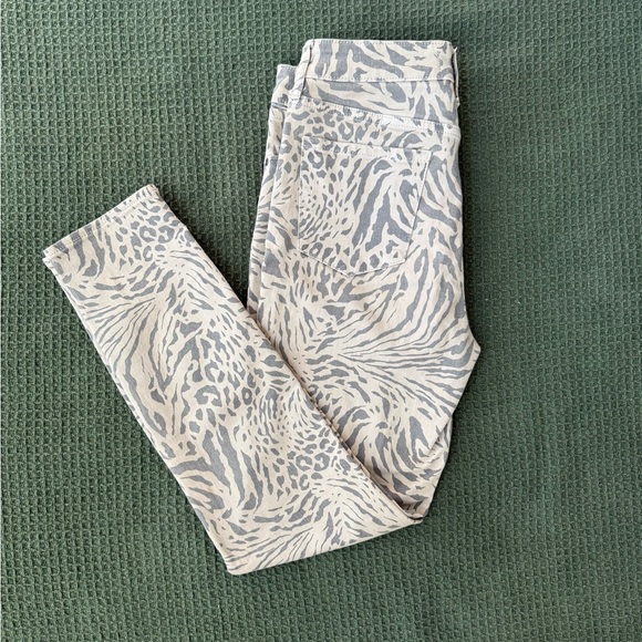 Articles Of Society Denim - Articles Of Society Animal Print Jeans